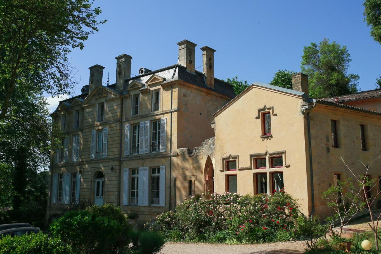 L'Abbaye Du Chateau Du Vallier Langoiran Exterior foto